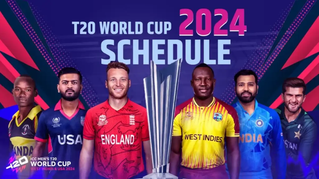 Icc mens t20 worrld cup schedule announced