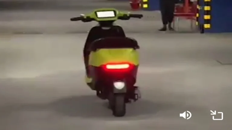 Ola solo ai powered Scooter prototype